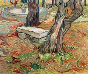 De bank in Saint-Remy, 1889